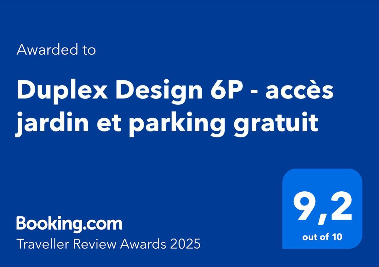 Villa Duplex Design 6P - Acces Jardin Et Parking Gratuit à Malakoff Extérieur photo